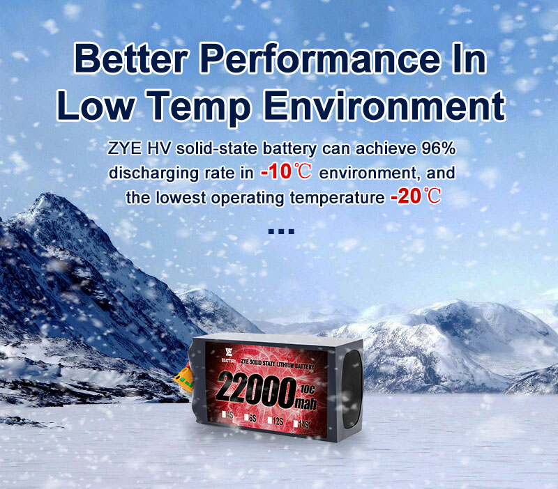 แบตเตอรี่ UAV แรงดันสูง 6S ใดทำงานได้ดีที่สุดสำหรับระยะไกล