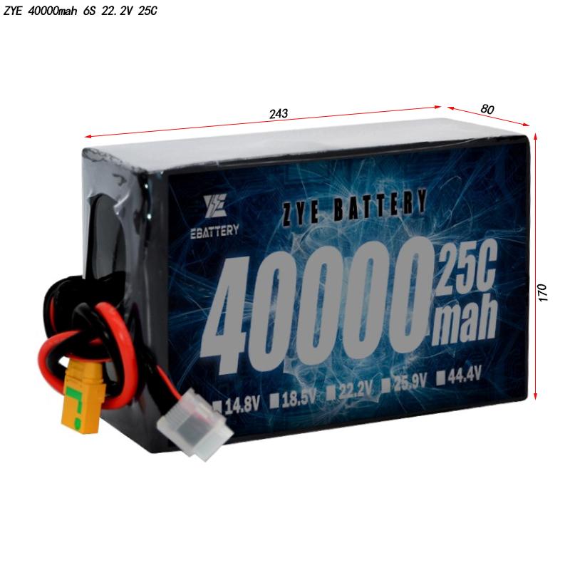 แบตเตอรี่ lipo 40000mAh