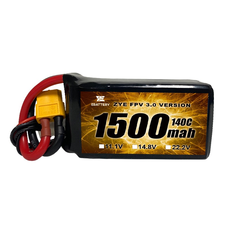 ชุดแบตเตอรี่ 4S 6S 1500mAh 1800mAh