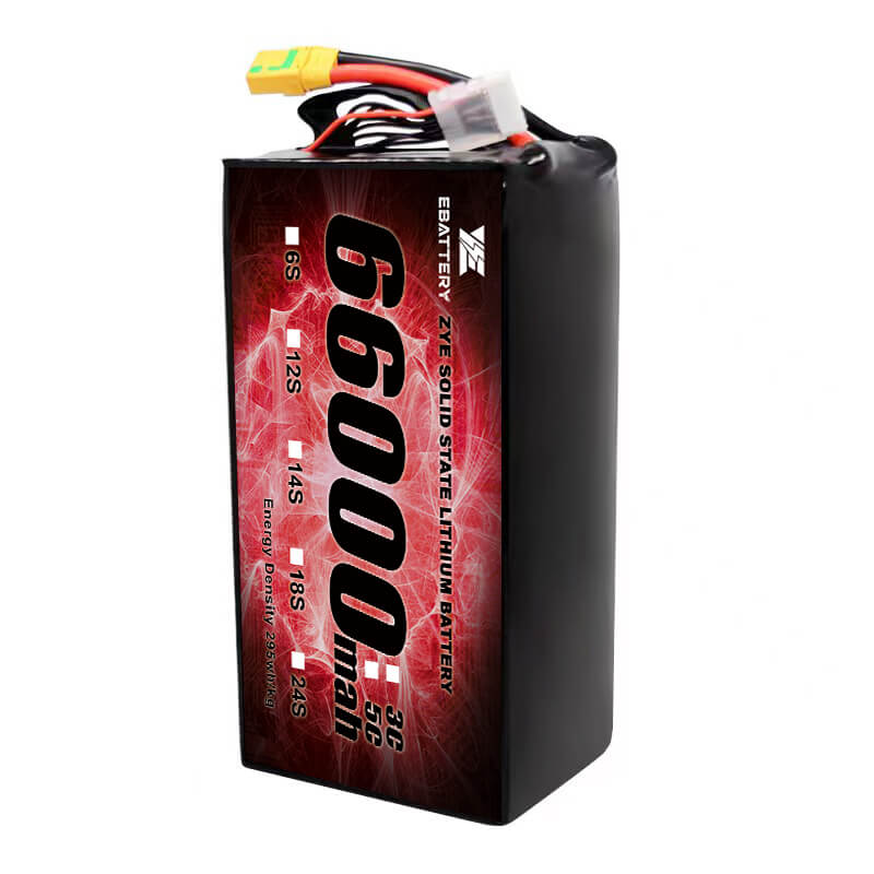 แบตเตอรี่โซลิดสเตต HV 66000MAH