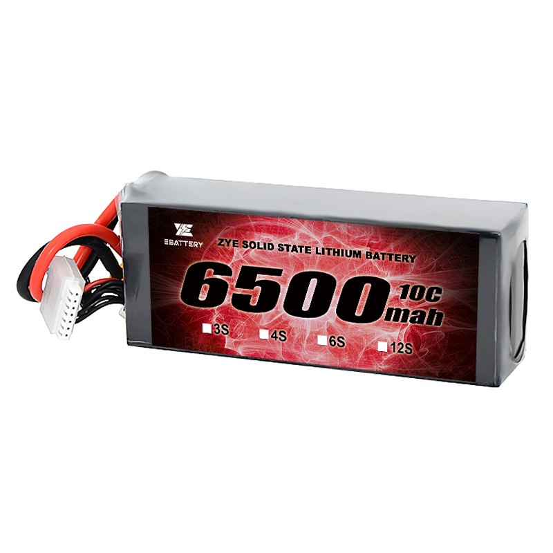 แบตเตอรี่กึ่งโซลิดสเตต 6S 6500mah