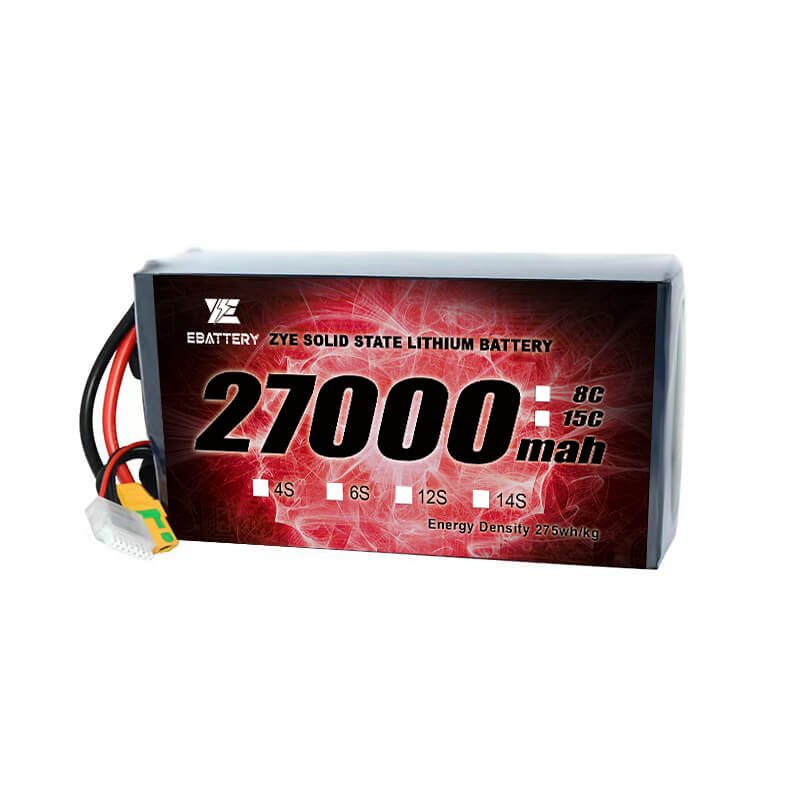 Li High Eenergy Density Solid State 27000mAh แบตเตอรี่