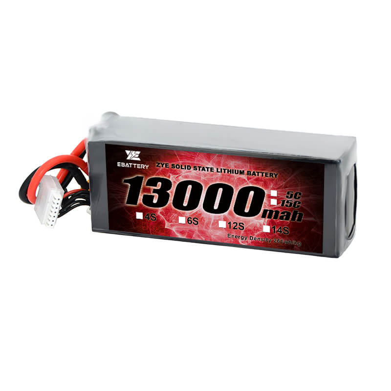 Li สูงแรงดันสูง 13000mAh แบตเตอรี่โซลิดสเตต