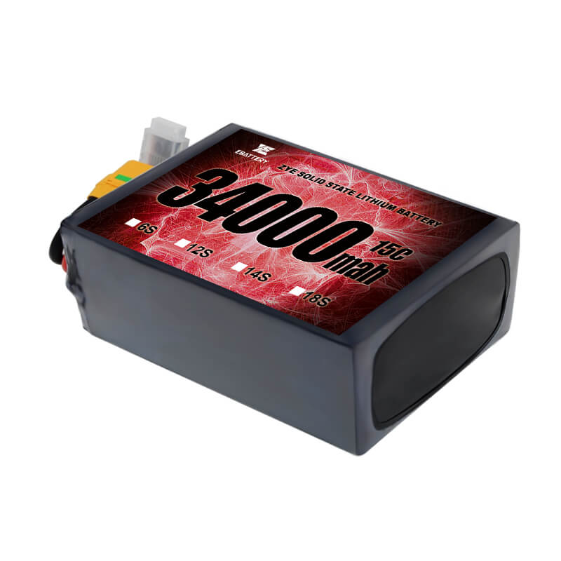 แบตเตอรี่โซลิดสเตต LI HV 34000Mah 14S