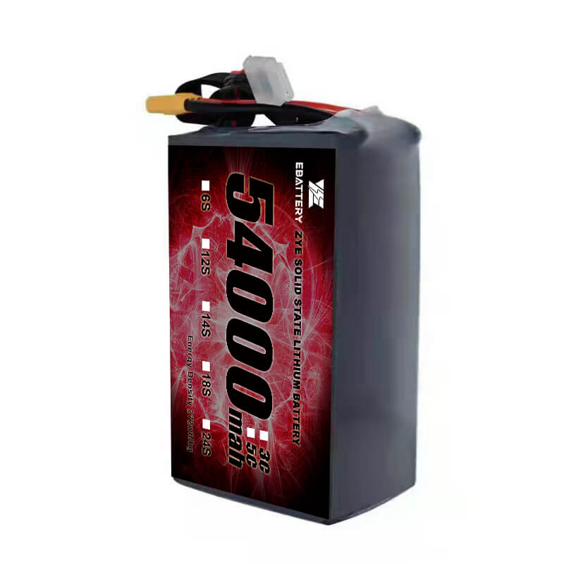 Li HV 54000mAh 6S Solid State Battery